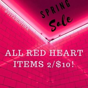 Spring Heart Sale 2/10